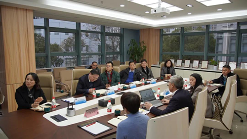 上海市浦东新区政府党组成员、副区长吴强，，，，，，浦东新区科经委副主任李晓亮，，，，，，张江治理局副局长吴俊，，，，，，张江集团副总司理王凯荣等调研CA88